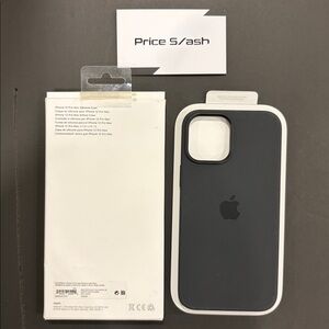 Apple iPhone 12 Pro Max Silicone Case - Black - Open Box - MHLG3ZM/A